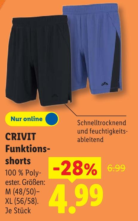 Funktions-shorts im aktuellen Prospekt bei Lidl in Wesseln